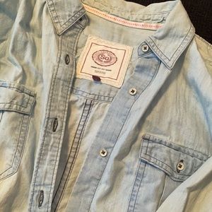 So long sleeve button up. Size large.